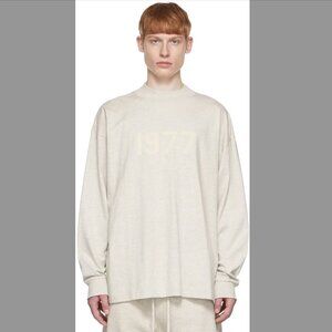 Fear of God ESSENTIALS Off-White 1977 Long Sleeve T-Shirt (Size Men's XS)